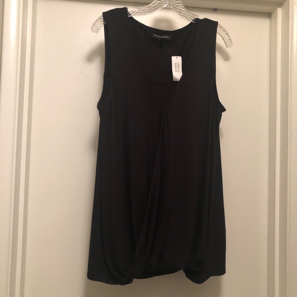 Banana Republic Black Stretch Tunic